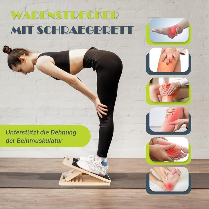Actual product image Uopon Wadendehner Schrägbrett mit Trainingsposter