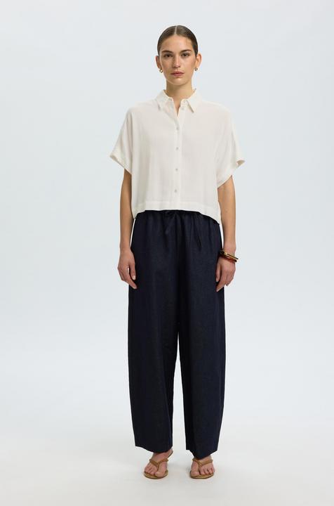 Produktbild Selected Cropped Kurzarmhemd (40)