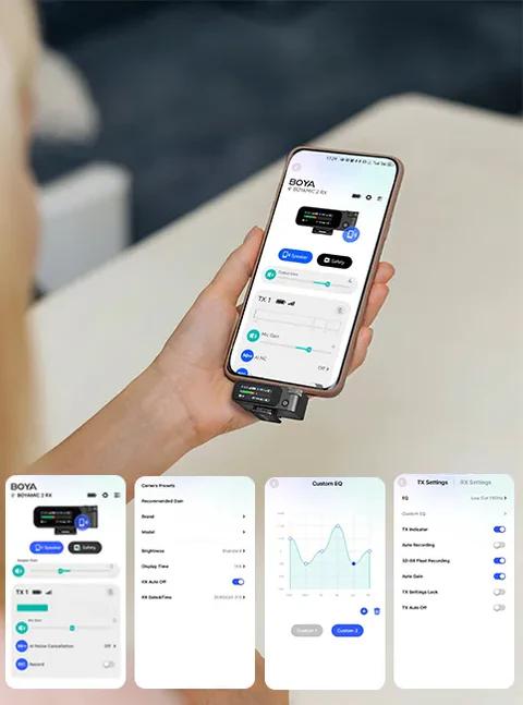 Immagine prodotto Boya BOYAMIC 2-02 Professional-grade microphone exclusive lavalier mic