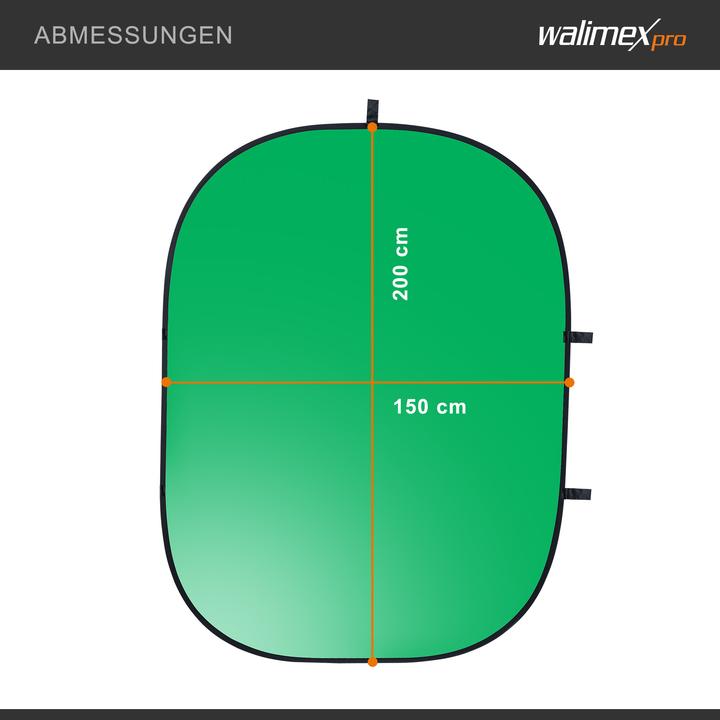 Produktbild Walimex Falthintergrund (150x200cm) (150 cm, 200 cm)