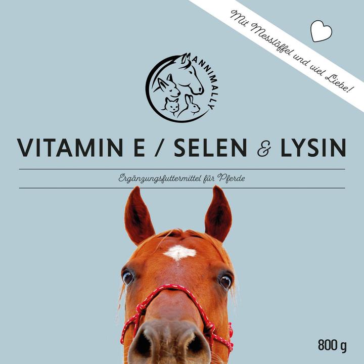 Produktbild Annimally Vitamin E / Selen & Lysin (800 g)