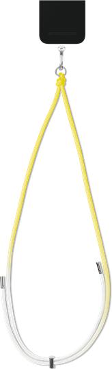 Produktbild iDeal Of Sweden für alle Cases mit Ladeanschluss mittig Cord Phone Strap Soft Lemon Ombre