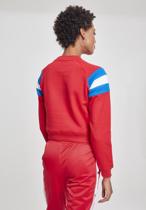 Produktbild Urban Classics Ladies Sleeve Stripe Crew (XL)