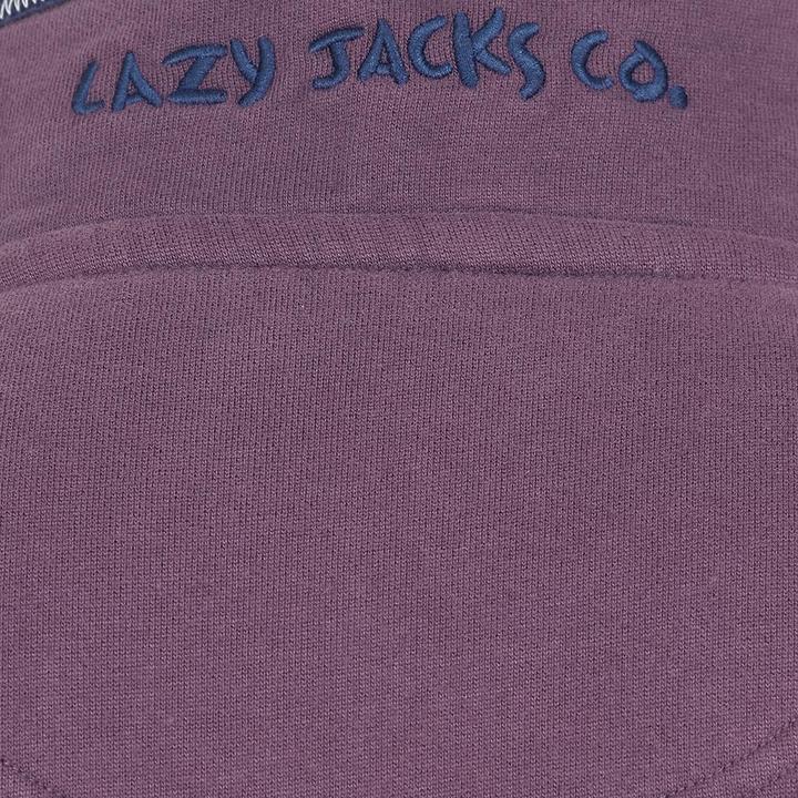 Actual product image Lazy Jacks Mens Quarter Zip Sweatshirt (S)