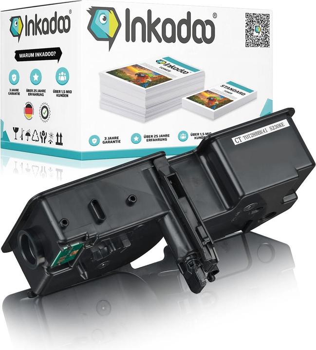 Actual product image Inkadoo Compatible toner for Kyocera ECOSYS M 5526 cdn (C)