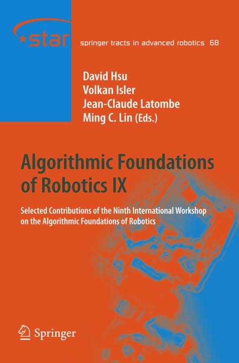 Produktbild Algorithmic Foundations of Robotics (David Hsu, Volkan Isler, Jean-Claude Latombe, Ming C. Lin, 2014)
