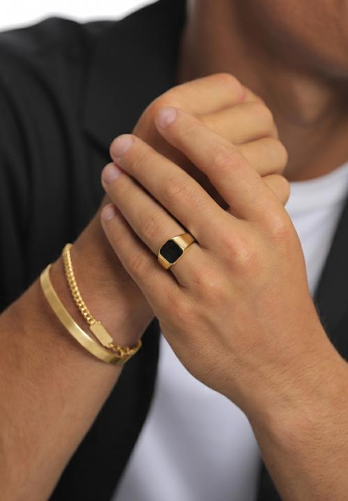 Image du produit Kuzzoi Bague à sceau (66, Argent 925)