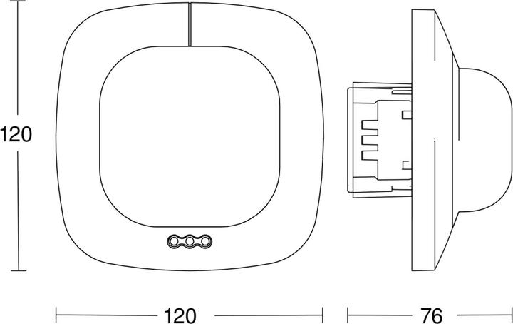 Actual product image Steinel Presence detector IR Quattro DALI (4 m)
