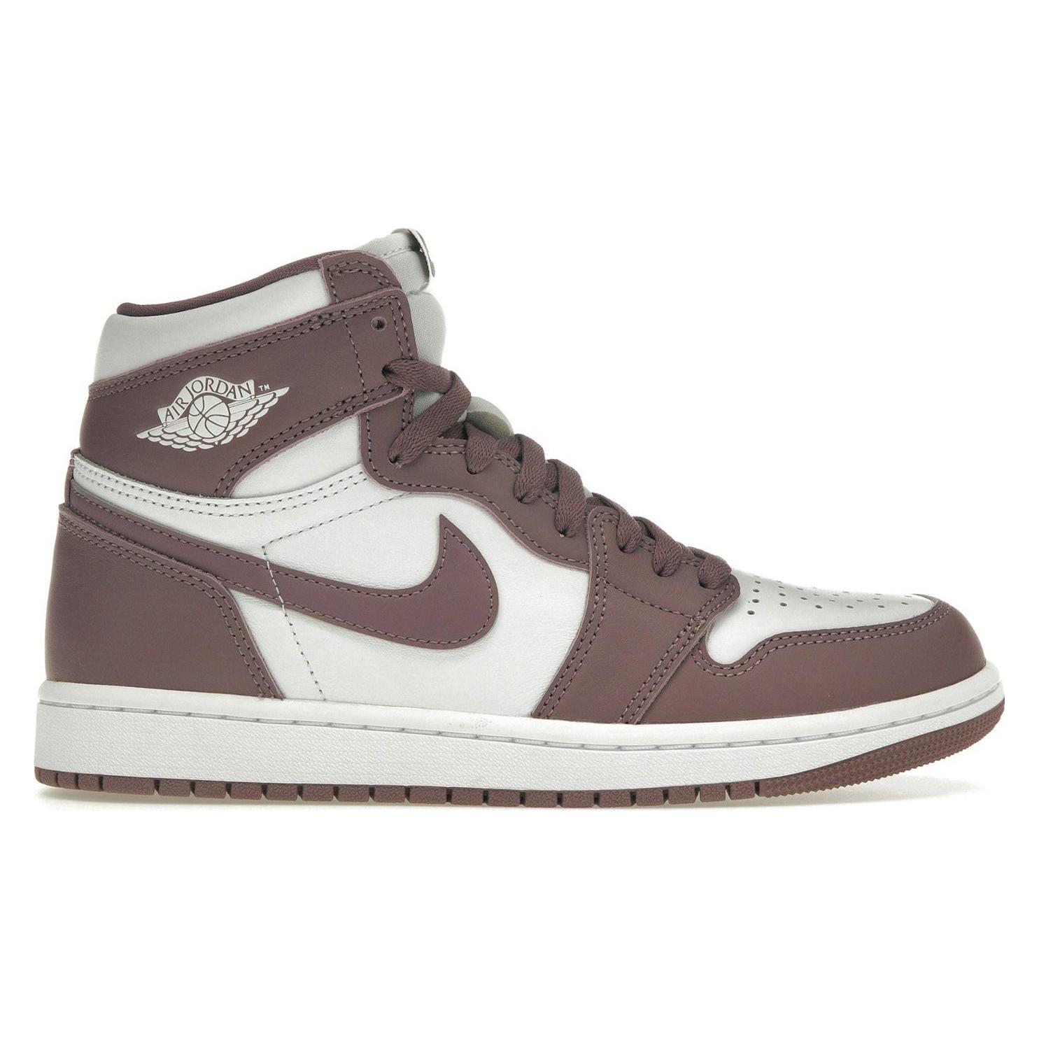 Jordan, Unisex, Sneakers, 1 Retro High Og Mauve, Weiss, Violett, (45)