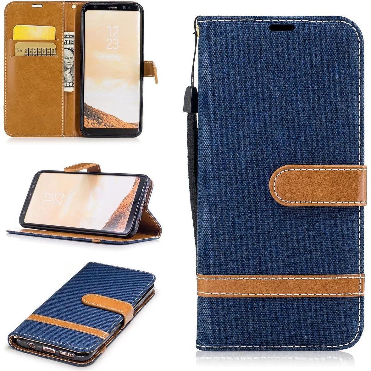 König Design Hülle Handy Schutz für Samsung Galaxy S8 Case Cover Tasche Wallet Etui Bumper (Samsung Galaxy S8+), Smartph...