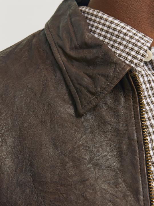 Immagine prodotto Jack & Jones Jorcrincle Leather Jkt Styd Aw24 (L)