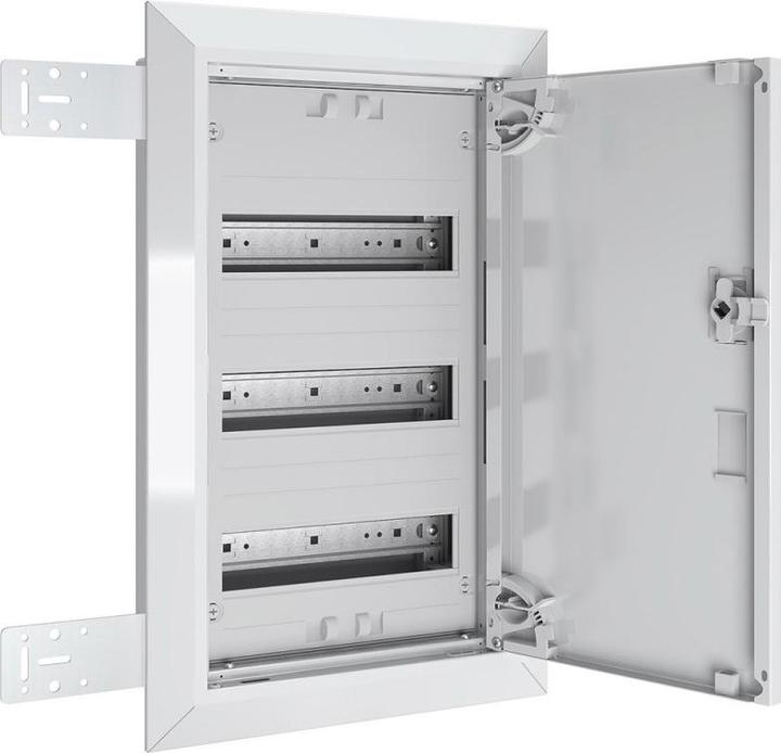 Produktbild ABN UK13 Flachverteiler UP/HW,110 mm tief,IP 30,SK II,1x3-reihig, Komplettschran (Gehäuse)