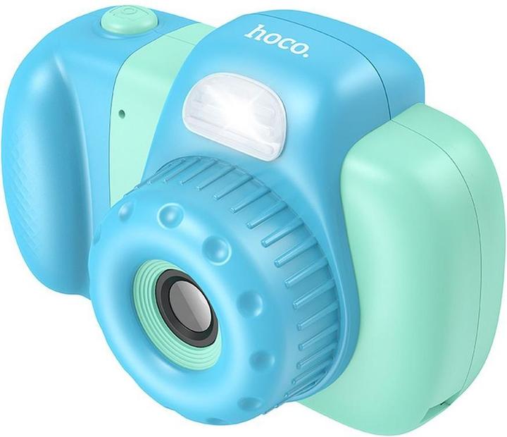Hoco Headphone with microphone digital kids camera DV201 blue