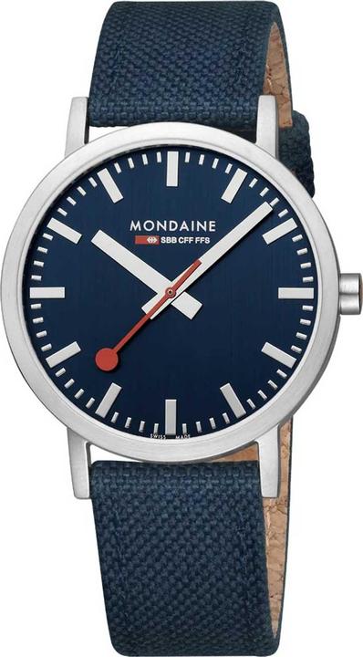 Mondaine Classic - inspired by nature (Analogue wristwatch, 40 mm)