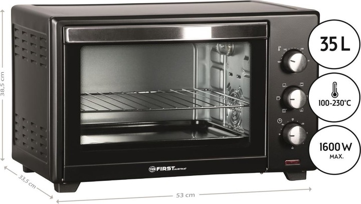 Produktbild First Electric oven FA-5044-1 (35L)