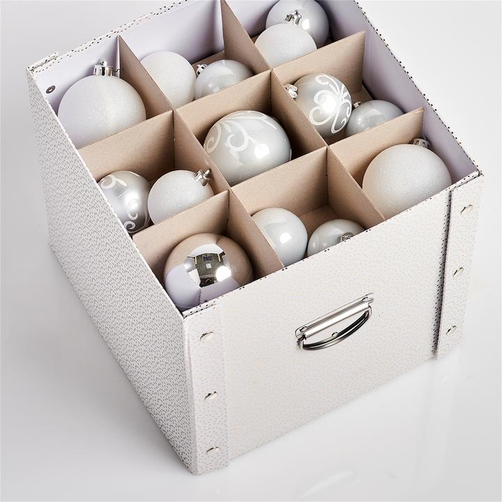 Produktbild HTI-Living Weihnachtskugelbox (30 x 30 x 29 cm)