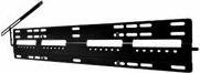 Actual product image Peerless SUF661 Ultra slim universal mount Max. Load 68kg VESA 200, 400, 600, 800 Color Black (Wall, 80", 68 kg)