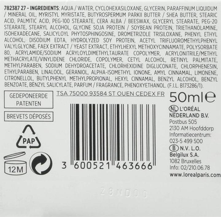 Actual product image L'Oréal Paris L'Oréal Revitalift Classic Anti-Wrinkle Day Cream 50ml (50 ml, Day cream)