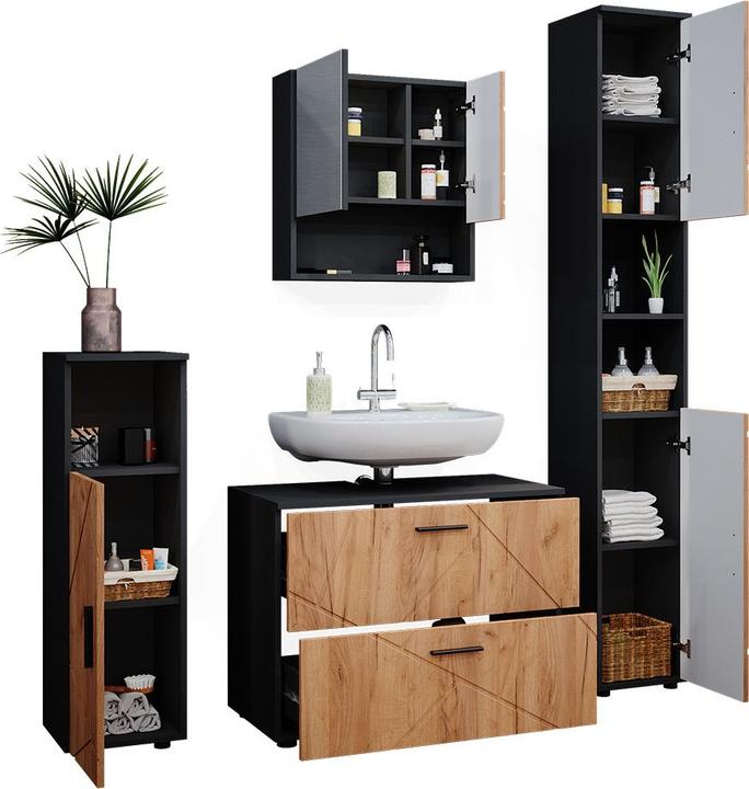 Actual product image Vicco Irma with drawer unit and tall unit