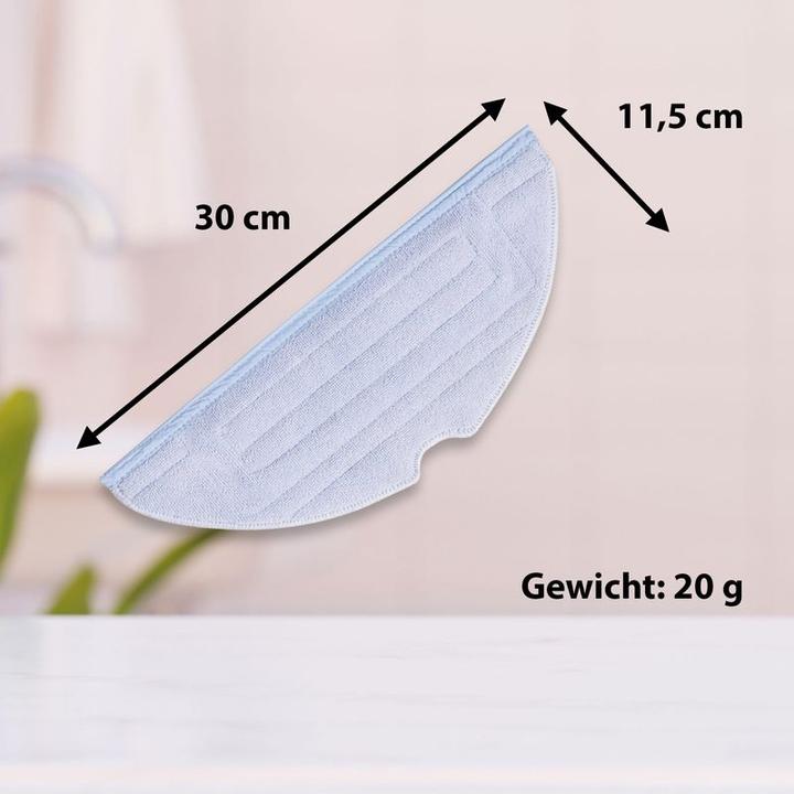 Image du produit Hermex Alternative Wischtücher für Roborock S7 series Mop Aufsatz 2er Pack