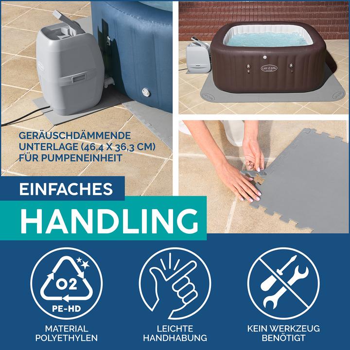 Image du produit Bestway Lay-Z-Spa Xtras Kit de carreaux de protection du sol