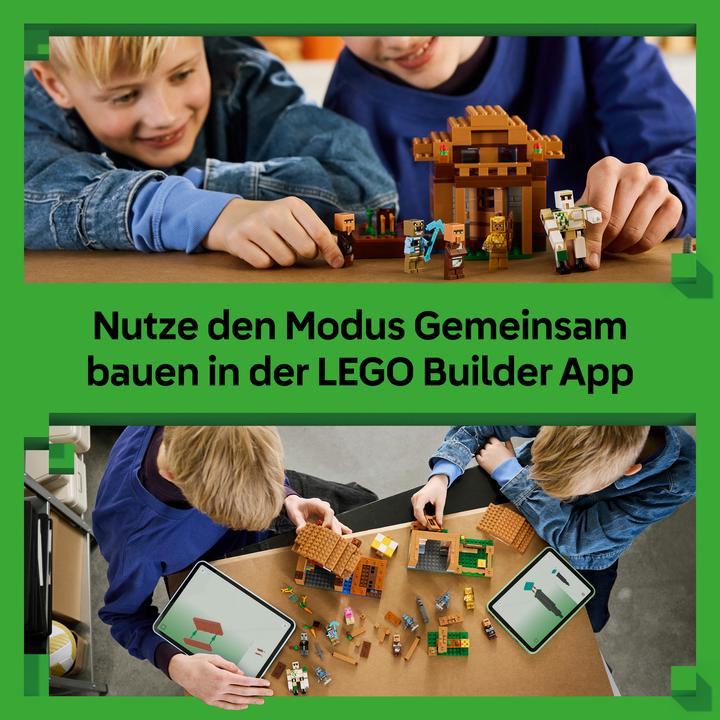 Produktbild LEGO Angriff des Magiers auf das Dorf (21596, LEGO Minecraft)