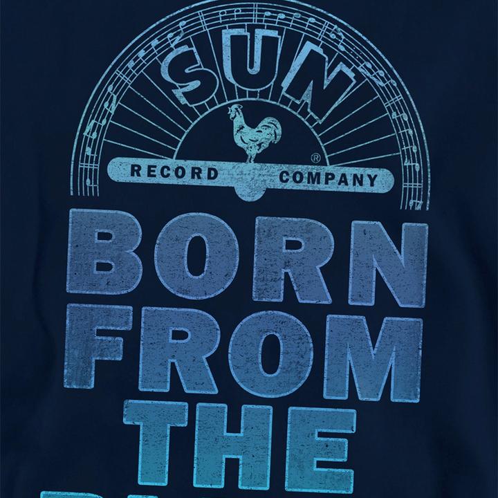 Image du produit Sun Records - Sweat à capuche BORN FROM THE BLUES - Enfant (116)