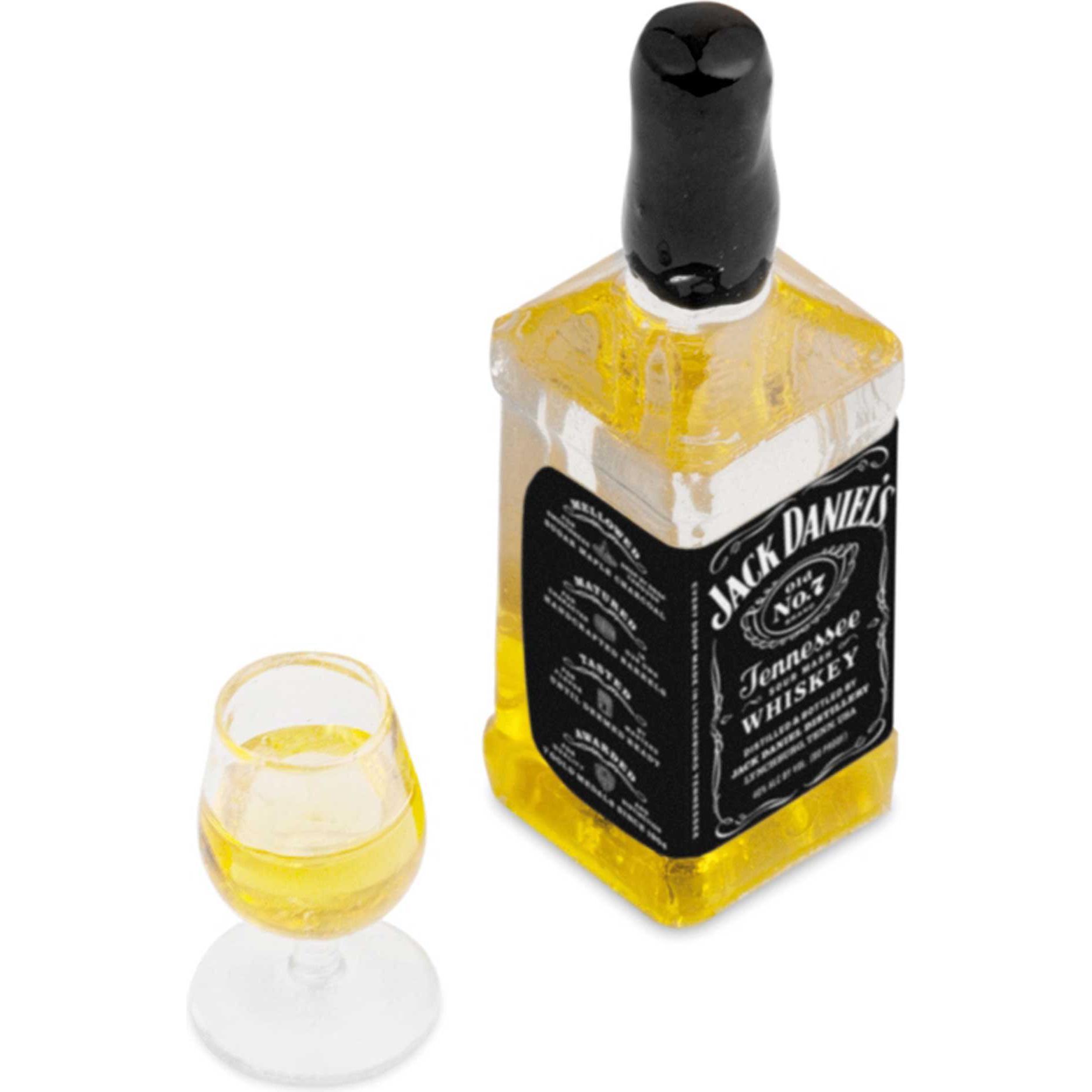 Kavan Whisky con bicchiere per RC crawler 1/10