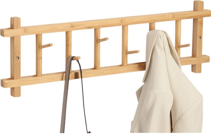 Produktbild Zeller Present Wandgarderobe Bambus 68x22 cm