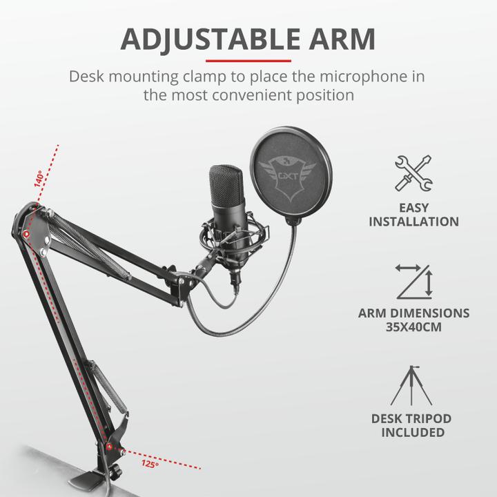 Actual product image Trust GXT 252+ Emita Plus