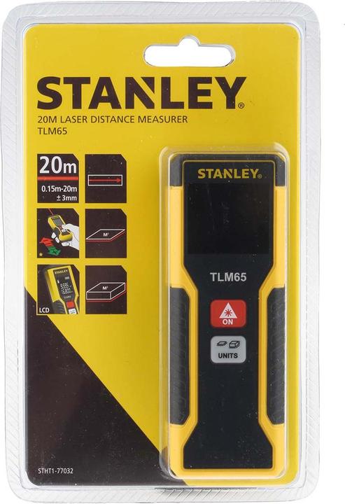 Actual product image Stanley Laser Measurement TLM 65 - 20M (20 m, 635 nm)