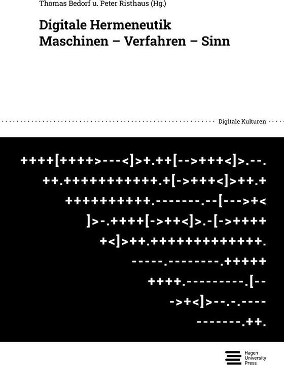 Produktbild Digitale Hermeneutik (Peter Risthaus, Thomas Bedorf, 2024)