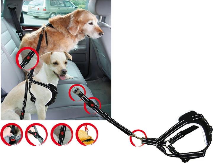 Immagine prodotto Swisspet Imbracatura di sicurezza DogSafe per cani (M, Cane, Generale)