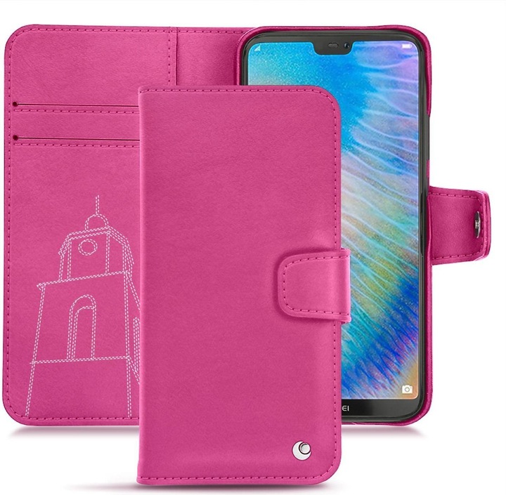 Actual product image Noreve Leather case wallet (Huawei P20 Lite)