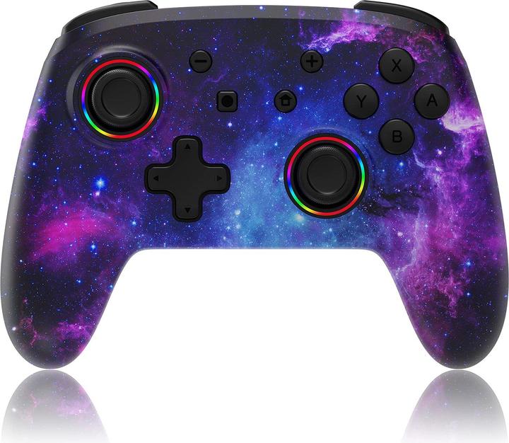 Actual product image NexiGo Wireless Controller for Switch, Cosmic Nebula (Switch)