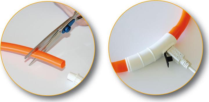 Produktbild Swisspet Leuchthalsband (One Size, Katze, Hund, Spazieren)