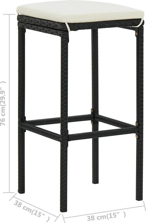 Produktbild vidaXL Barstuhl