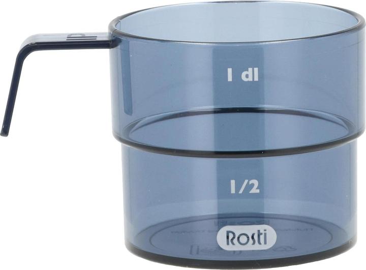Rosti Messbecher Mensura 1 dl, Blau (100 ml)