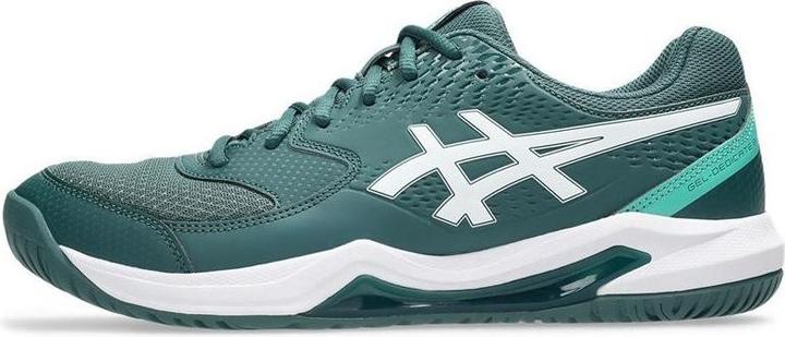 Gruen-Weiss-Farbgebung, gruene Hauptflaechen mit weissen Akzenten