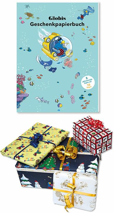 Produktbild Globis Geschenkpapierbuch (10x)