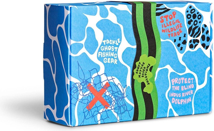 Actual product image Happy Socks WWF Gift Set (pack of 4, 36 - 40)