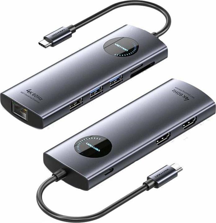 Vention Hub USB TQVHB (USB-C, 9 ports)