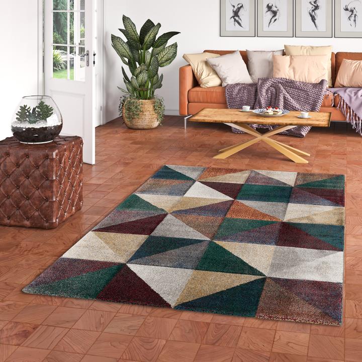 Produktbild Pergamon Designer Teppich Maui Modern Prisma (140 x 200 cm)
