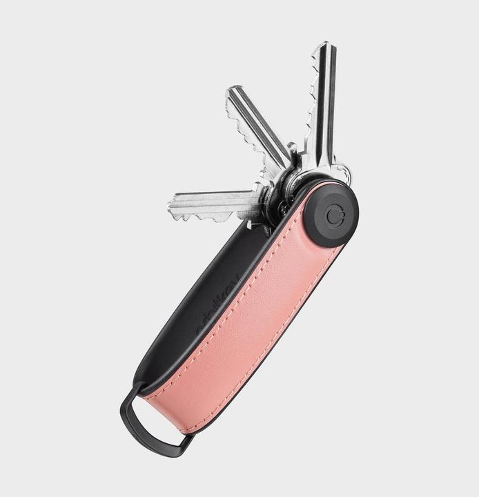 Produktbild Orbitkey Hybrid Leather Key Organiser - Pastel Pink