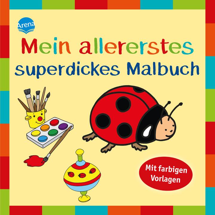 Actual product image My very first super thick coloring book