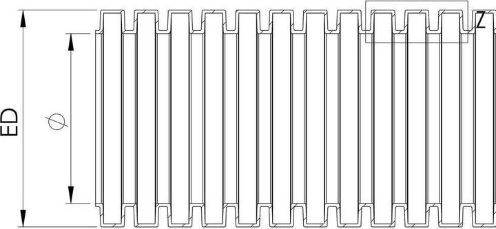Actual product image Wiska BCAB-L-10-BK