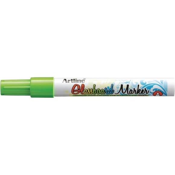 Artline, Marker, Marker Glassboard EPG4 fluoreszierend grün 2,0mm - (12 Stk.)