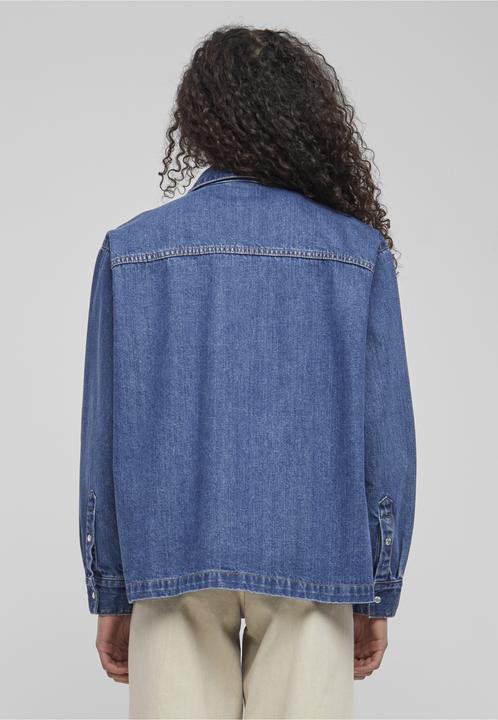 Actual product image Urban Classics Ladies Oversized Denim Shirt (XXL)