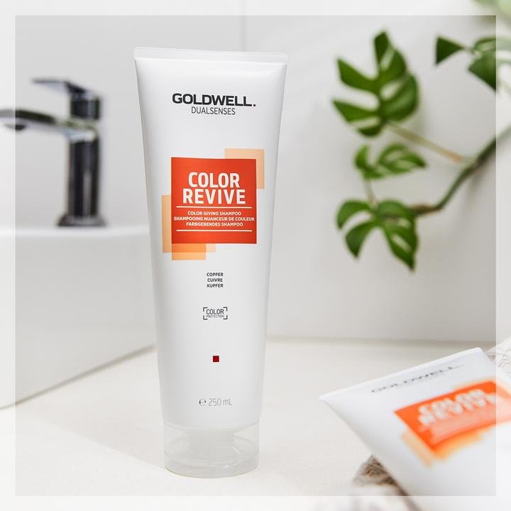 Actual product image Goldwell Color Revive Color Giving Shampoo Copper Shampoo (Liquid shampoo, 250 ml)