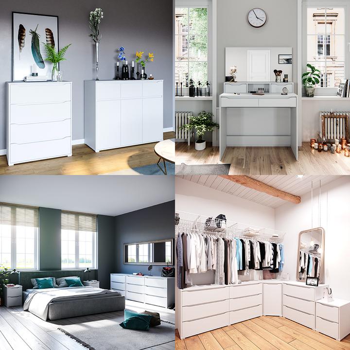 Produktbild Vicco Ruben mit Spiegel (100 x 42 x 150 cm)